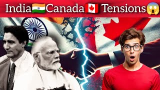 INDIA🇮🇳CANADA 🇨🇦 TENSIONS😱ytviral indiavscanada india canada tension trendingvideo [upl. by Kata]