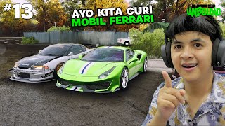 Mencuri Mobil Ferrari Hijau  NFS Unbound 13 [upl. by Sosna]