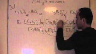 cours TS  chimie  constante déquilibre entre lacide lactique et lion hydrogénocarbonate [upl. by Dez]