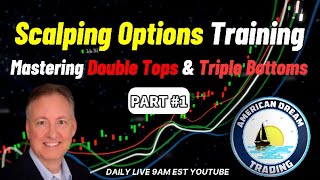 Mastering Scalping Options  Mastering Double Tops amp Triple Bottoms  Master Class [upl. by Nylram182]