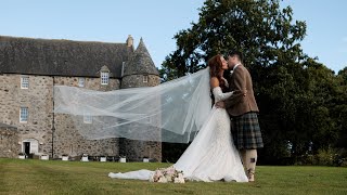 Mandy amp Matthew  Wedding Film  Barra Castle  Aberdeenshire  Scotland [upl. by Lertram]