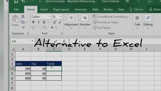 Alternative to Excel [upl. by Fabiano]