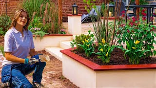 Transformation INCROYABLE de ma Terrasse  Construction de Bacs à Fleurs en Parpaings [upl. by Lleval258]