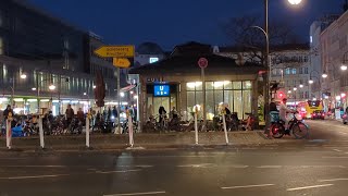 BerlinNeukölln Werbellinstraße KarlMarxStraße Hermannplatz  Berliner Straßen [upl. by Ewer337]