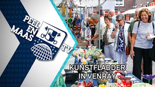 Kunstfladder in Venray  15 juli 2024  Peel en Maas TV Venray [upl. by Niwrehs478]