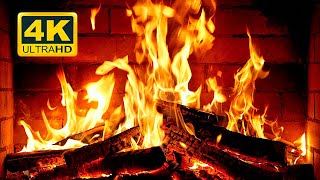 🔥 Cozy Fireplace 4K 12 HOURS Fireplace with Crackling Fire Sounds Crackling Fireplace 4K [upl. by Sihonn908]