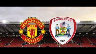 Manchester United 70 Barnsley  LIVE TRACKER  CARABAO CUP 202425 [upl. by Simon]