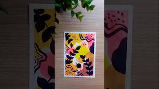 Easy boho art 🌿💖 l boho art l painting painting bohoart trendingshorts ytshorts shorts [upl. by Atikir]