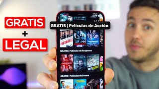 10 Apps y Webs para ver PELÍCULAS y SERIES gratis 100 LEGAL [upl. by Suriaj]