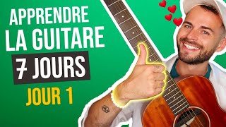 Cours Guitare 1  Débutant absolu Commencez ici Cours de Guitare Debutant de 7 jours Gratuit [upl. by Bram89]