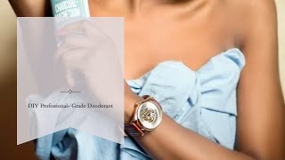 DIY Natural Deodorant Easy Recipe with 3 Ingredients [upl. by Erej]