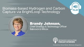 Podcast Biomassbased Hydrogen and Carbon Capture via BrightLoop Technology [upl. by Persas]