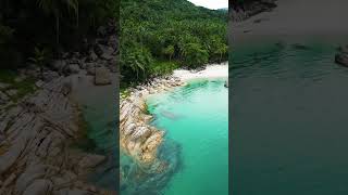 Paradise from Above  Stunning Thailand Beach Drone Footage ParadiseBeach ThailandFromAbove Drone [upl. by Claudy]