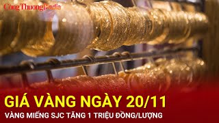 Giá vàng hôm nay 2011 Vàng miếng SJC tăng 1 triệu đồnglượng [upl. by Yelda]