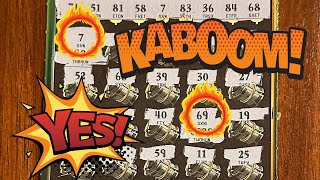 ‼️🧨 KABOOM 🧨‼️HUGE WIN On The New Illinois 50 Lottery Ticket 💲 [upl. by Rhoda173]