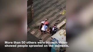 Van attack kills at least 12 in Barcelona [upl. by Lewiss67]