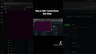 Ruby on Rails Tutorial Devise Gem Setup [upl. by Abie278]