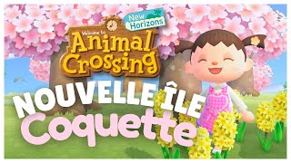 😍 NOUVELLE ÎLE NATURELLE   Coquette 1 ⋆˚₊‧ Animal Crossing New Horizons [upl. by Zollie]