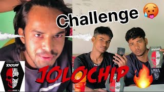 SPICY🥵JOLO CHIP CHALLENGE [upl. by Madid148]