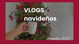 Vlog Navideño  decorando nuestra de navidad con lazos  algunas cositas de la casa [upl. by Epoillac]