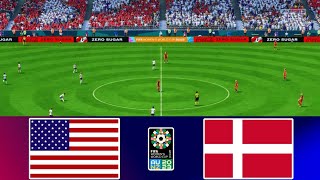 FIFA 23 USWNT vs DENMARK w  Nov 21 2024  FIFA Womens World Cup 2023  PS5 Gameplay [upl. by Coats291]