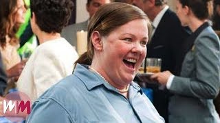 Top 10 Hilarious Melissa McCarthy Moments [upl. by Karlotta910]