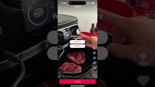 Perfectly Cooked Steak in the Airfryer Yes Please [upl. by Ssalguod]