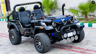 Modified Jeep Are Going To UP 8199061161 Jain Motor’s Jeep [upl. by Yalc124]