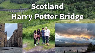 UK  Scotland  Glenfinnan Viaduct  Harry Potter Bridge  Edinburgh  fort william [upl. by Enhpad818]