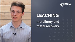 Leaching in metallurgy and metal recovery [upl. by Annav]