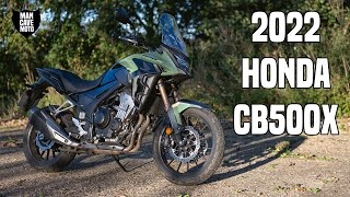 2022 Honda CB500X  Is it the best one yet [upl. by Elagiba]