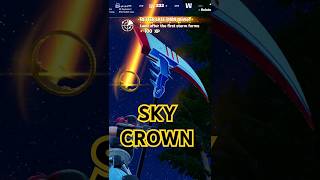 CROWNED From the SKY Flying Gold fortnite fortnitebattelroyale fortniteclips fortnitegameplay [upl. by Yendys]