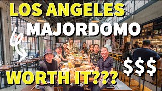 Amazing MAJORDOMO Restaurant in Los Angeles by David Chang [upl. by Retxab]