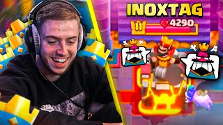 JE DÉTRUIS INOXTAG SUR CLASH ROYALE  il ragequit mdrrrr [upl. by Emerald820]