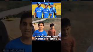 Gambhir Coaching 🤡😂😈 indvsaus gautamgambhir rohitsharma bgt trending testcricket memes ipl [upl. by Astiram481]