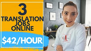 3 Freelance translation jobs online that actually pay well BEGINNER FRIENDLY [upl. by Latouche686]