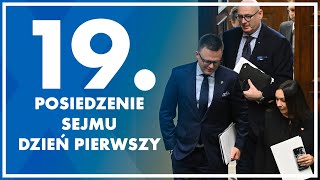 19 posiedzenie Sejmu  dzień pierwszy 9 października 2024 r [upl. by Eiddet]