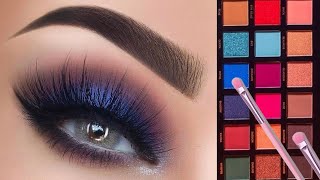 5mint blue brown smokey eye makeup tutorial eyes makeup tutorial [upl. by Anatol]