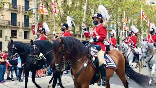 Barcelona Cavalcada de la Mercè 2021 [upl. by Jeaz]