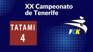 0XX Campeonato de Tenerife 2024  tatami 4 [upl. by Anissa]