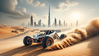 DRIVING DUNE BUGGY IN DUBAI DESERT SAFARI [upl. by Bergh]