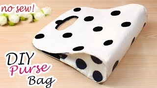 DIY DOTTED PURSE BAG  Zipper Handbag Idea for Summer 2018 AWESOME [upl. by Idoj665]