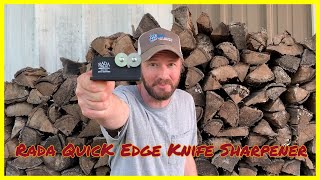 Rada Quick Edge Knife Sharpener Review [upl. by Ahsemac]