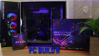 I Installed The Ryzen 7 5800x And The Corsair H150i Elite Capelix CPU Cooler Into My PC [upl. by Iliak]