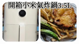 使用「 小米智慧氣炸鍋35L 」 烹飪兩道料理，既省時又省力的好幫手 [upl. by Fairbanks]