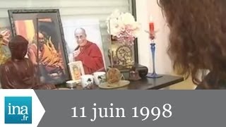 JT France 2 20H du 11 JUIN 1998 fin de laffaire Auroez Drossard  Yves Montand  Archive INA [upl. by Repohtsirhc768]