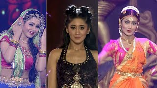 Sriti Jha Shivangi Joshi amp Shubhangi Atre ka dance  Sukku ka masaj  The ITA Awards 2017  Part 2 [upl. by Touber]