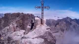 Gerlach 2655 m  top of Tatra Mountains 26072015 [upl. by Gnirol137]