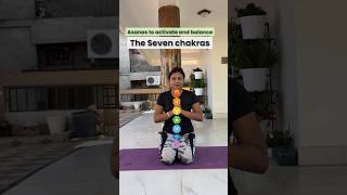 Yoga Asanas to balance your Chakra  Chakra Healing Yoga  chakras chakrahealing yoga shorts [upl. by Atal]