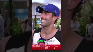 Daniel Ricciardo PostRace Interview  F1 Singapore GP 2024  Future Uncertain shorts [upl. by Gurango]